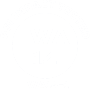 Logo for BSI Impact tested iwa14-1, som Pitagone F11 og F18 er certificeret efter. Ydermere er systemet også certificeret efter PAS68 og ASTM - kontakt Safety Solutions Denmark for yderligere info | 7171 2040 | info@safetySD.dk